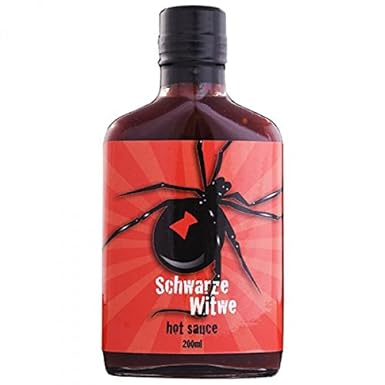 Schwarze Witwe Hot Sauce 229 000 Scoville Black Widow 200 Ml Amazon De Lebensmittel Getranke