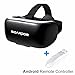 3D VR Headset, SIDARDOE 3D VR Glasses, Virtual Reality Headset with Android Bluetooth Remote Controller, 5th Generation Virtual Reality Glasses Box