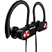 Vislla Bluetooth Headphones, Wireless Sports Earbuds Sweatproof HD Sound Built-in Mic Noise Isolating Earphones for Running Traveling Support 8 hours Working Time