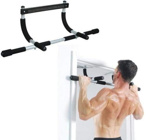 Anglink Multi-Grip Pull Up Bar Doorway Portable Indoor Gym System Heavy Duty Chin Up bar Trainer Sit Push Up Fitness Home Gym Exercise Door Mounted