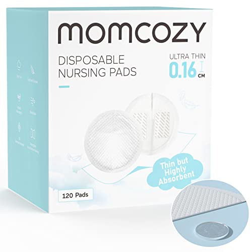 Momcozy Ultra-Thin Disposable Nursing Pads, Super Absorbent and Breathable Brea…