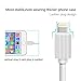 originAIM Lightning Cables 3-Pack/6-FT USB Charging MFi Cables For iPhone iPad iPod (WHITE)