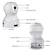 Wireless Security Camera, WiFi Home Security IP Camera PT Baby Monitor with 2-Way Audio, Intelligent Motion Detection and Remote Pan/Tilt/Zoom (720-white)