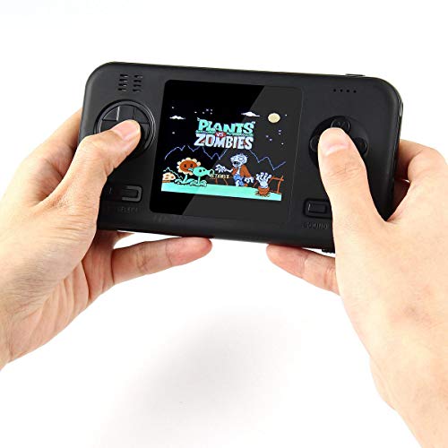 MOGOI 2.8 Inch Game Handheld Console Retro Mini Video FC PVP Game Player Gameboy 416 Games Travel Portable Gaming System Built-in 8000mah Power Bank USB C Fast Charging Type C