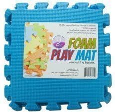 AHD 9-Tile Exercise Solid Foam Interlocking Playmat Kids Safety Play Floor