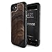 iPhone 7 Wooden Case, X-Doria Defense Lux - Military Grade Drop Tested, Anodized Aluminum, TPU, and Wood Protective Case for Apple iPhone 7, [Walnut]