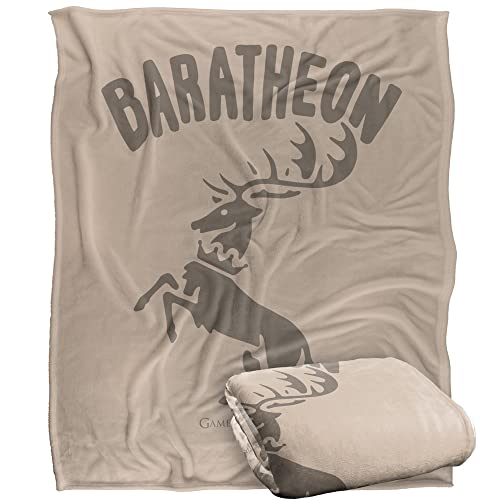 GAME OF THRONES Blanket, 152 x 127 cm The Ours is The Fury Silky Touch Super Soft Throw Blanket