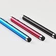 3 pcs Aqua Blue/Black/Red Capacitive Stylus/styli Touch Screen Cellphone Tablet Pen for iPhone 4 4s 3 3Gs iPod Touch iPad 2 Motorola Xoom, Samsung Galaxy, BlackBerry Playbook AMM0101US, Barnes and Noble Nook Color, Droid Bionic