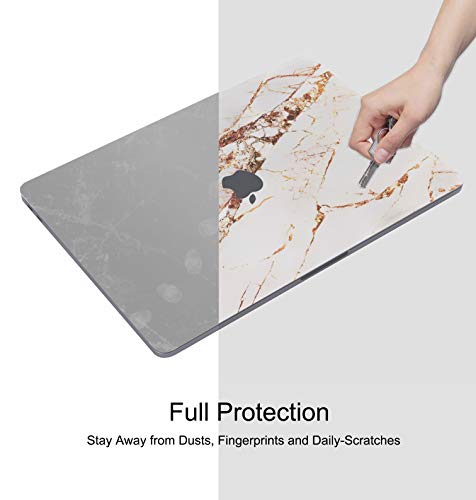Digi-Tatoo 4-in-1 MacBook Skin Decal Sticker Compatible with Apple MacBook Pro 13 Inch w/Touch Bar (Model A1706/A1989), Full Body Protective, Removable and Anti-Scratch, Golden Rift