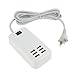 SQDeal 6 Ports Portable USB Hub Desktop US Plug Wall Charger AC Power Adapter Slots Charging Extension Socket Outlet With Cable