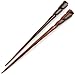 Natural Hair Pin Chopsticks - Pair of Spiral Hair Sticks for Women and Men - Hand Carved Wood Styling Pin Set - Wide Cut Spiral - 7.5 Inches