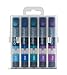 Chameleon Art Products, Cool Tones, Color Tops, Quick and Easy Blending - Set of 5