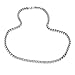 Estendly 2mm-7mm 16-38In Stainless Steel Rolo Chain Necklace Crude Chain Necklace for Men Women Jewelry