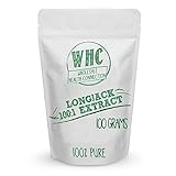 Longjack 100:1 Extract Powder 100g (400 Servings) | Tongkat Ali | Enhance Lean Mass and Power Output | Improve Body Composition | Decrease Cortisol | Aphrodisiac and Virility