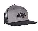 CacheAlaska -Trucker Hat - Flat Brim with Snapback Buckle for Men or Women - Grey