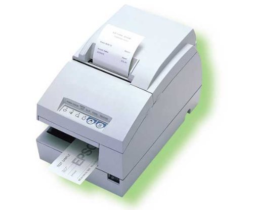 Epson C31C283012 TM-U675 Receipt-Slip-Validation Printer 46 Lines Per Second Serial Interface and No MICR – Requires PS180 – Color Cool White
