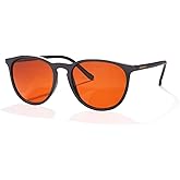 BluBlocker, Black Hyde Park Sunglasses with Scratch Resistant Lens | Blocks 100% of Blue Light and UVA & UVB Rays | Gender Neutral - for Men, Women & Everyone | 2907K | Blue Light Glasses | Sunglasses
