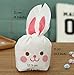Daimay Halloween Bunny Candy Bags Easter Gift Wrap Bags Cookie Bread Cake Dessert Drawstring Pouch Pocket with Rabbit Ear for Party Favors Supplies - 50PCS