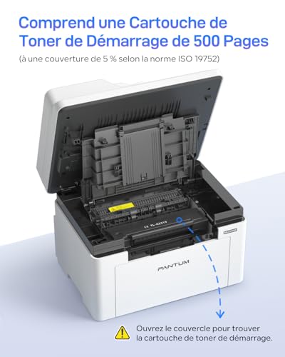 PANTUM BM2309AW Multifunction Laser Printer, Black and White, Print, Scanning, Copy 3in1 with ADF, WLAN & USB, A4, 20 ppm, Airprint/Mopria APP