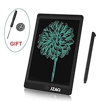 JZAQ LCD Writing Tablet,Electronic Writing &Drawing Board Doodle Board,8.5" Handwriting Paper Drawing Tablet Gift for Kids and Adults at Home,School and Office, Black (Black)