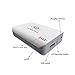 Bay Valley Parts High Capacity 6000mAh External Rechargeable Portable Battery Pack Charger Emergency Mobile Battery Backup Power Bank For iPhone 6, 6 PLUS 5, 5S, 5C 4S, 4, iPod, iPad, iPad 4, The New iPad, iPad mini, iPad Air -- Samsung Galaxy S5, S4, S3, S2, Note 3, Note 2, Galaxy Tab 3, 2 -- HTC One Mini , HTC One, One 2 (M8), One X S, Sensation XE XL, Wildfire S, Desire HD, Desire S, Incredible S -- Google Nexus One, 4, 5, 7, 10, Nexus S -- Nokia Lumia 600, 710, 800, 900, 920, 925,1020, N8, C6 -- LG G2, LG Optimus 3d, 2X, One -- Motorola ATRIX 4G, Photon 4G, Defy, Flipout, Milestone 2, Droid, Droid DNA, Moto X -- Blackberry Bold 9900, 9700, Curve 9300, 8520 -- Sony Ericsson Xperia X10, X10 Mini Pro, Arc -- Amazon Kindle, Kindle Touch, Kindle Fire (Apple Adapter and Lightning Cable NOT Included) (White)