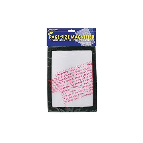 Magnifier Full Page Reading Fresnel 7 x10 w/Border