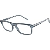 ARNETTE mens An7194 Dark Voyager Rectangular Prescription Eyewear Frames