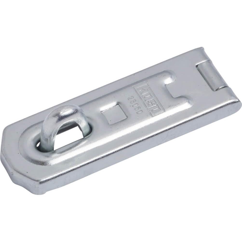 Kasp K23060D Universal Hasp and Staple, Silver, 60 mm