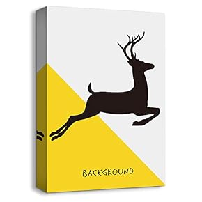 NWT Canvas Wall Art Abstract Geometric Free Life...