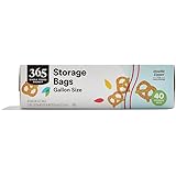 365 by Whole Foods Market, Gallon Double Zipper Storage Bag, 40 Count