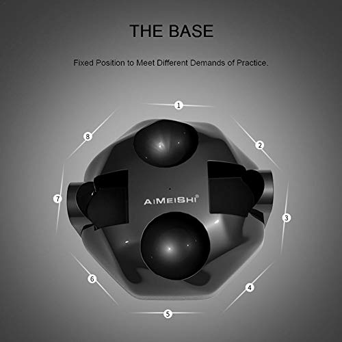 decwang Paddle Tennis Training Equipment Rebound Robot, Table Tennis Rebound Trainer, Fixed Shaft Rapid Backbound Machine for Ping Pong Ball Training, Including 4 Pcs Balls - Thumbnail 6