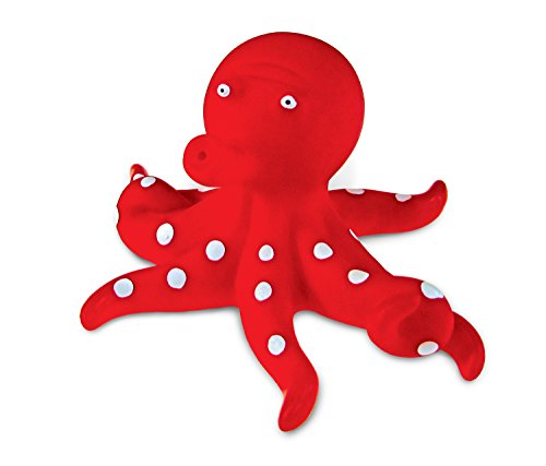 Puzzled Red Octopus Rubber Squirter Bath Buddy Bath Toy - Ocean  Sea Life Collection - 3 INCH - Affordable Gift For Your Little One - Item #2780