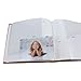 PINGGUO Zoview Sewn Bonded Photo Album Book, Family Album, Suede Cover Pocket Photo Album, 200 Photos Hold 4X6 Photos Horizontally, Two Photos per Page, red…