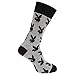 Playboy Mens Monochrome Pattern Cotton Rich Casual Socks (1 Pair)