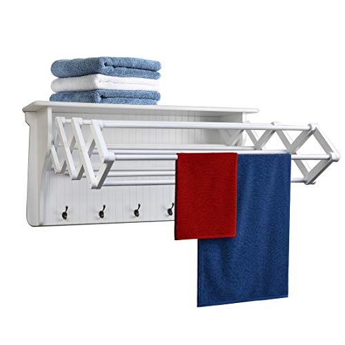 Buy Danya B Accordion Clothes Drying Rack Retractable Wall ed Drying
