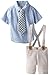 Mud Pie Baby-Boys Newborn Seersucker 3 Piece Set With Tie, Multi-Colored, 9-12 Months