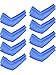 Boao 8 Pairs Unisex Arm Sleeves Sun Protection Cooling Sleeves for Driving Jogging Golfing Riding Outdoor Activities Adults Kids Size