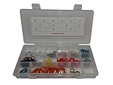 Captain O-Ring LLC Dye Dam - Color Coded 5X Box Oring Rebuild Kit