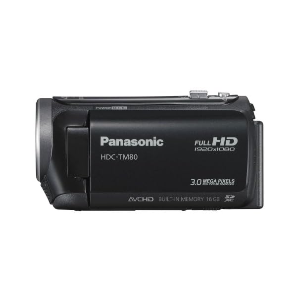 Panasonic HDC-TM80EG9K Full HD Camcorder (16 GB int. Flashspeicher, 34-fach opt. Zoom, 6,7 cm (2.6 Zoll) Touch-Display… – Bild 5