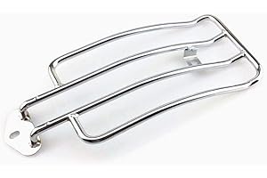 Motorcycle Chrome Rear Solo Seat Luggage Rack Carrier for H&onda Shadow Aero 750 2004 Motorcycle Rack