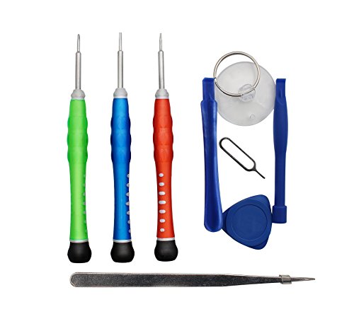 HKCB Repair Tool Kit for iPhone and Android Phone - Premium Magnetic Screwdriver Opening Pry Tools for iPhone 6 Plus(GSM/CDMA)/6S/6/5/5S/5C/5/4S/4 Plus/iPad/iPods