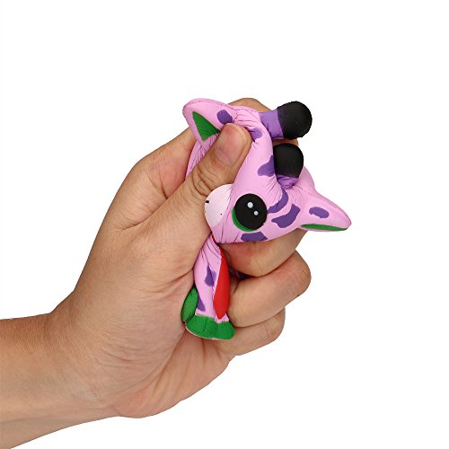 Hot Sale!! Squishy Toy, ZOMUSAR New Jumbo Squishy Spotted Deer Squishies Slow Rising Scented of Decompression Toys (As Show)