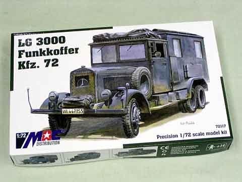 1/72 Kfz. 72 Germany 6-wheel-field wireless car