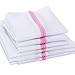 BEWISHOME 6 Pack Mesh Laundry Bags (3 large & 3 medium) - Wash Bag w/ Zipper for Delicates, Lingerie, Bra, Blouse, Hosiery, Stocking, Underwear and Travel FHD01W