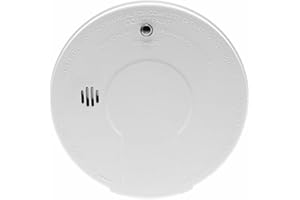 Kidde Smoke Detector, 9V Battery Operated Smoke Alarm, Test-Reset Button, Battery Included,White