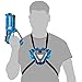 Best Choice Products Set of 2 Kids Laser Tag Blasters w/ Vests, Multiplayer Mode - Blue/White