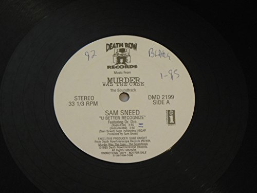 DJ Quik - Music From Murder Was The Case - Promo Vinyl 12