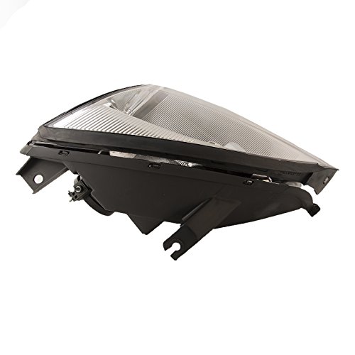 HEADLIGHTSDEPOT Chrome Housing Halogen Headlight Compatible with Ford Focus 2005-2007 Includes Left Driver and Right Passenger Side Headlamps - Thumbnail 4