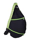 Sling Backpack w/ Rope Shoulder Strap, Designer Bag for Travel,School,Camping