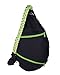 Sling Backpack w/ Rope Shoulder Strap, Designer Bag for Travel,School,Camping